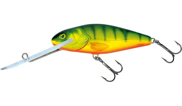 Salmo Perch Super Deep Runner Plug Hot Perch 12cm 3 Salmo Perch Super Deep Runner Plug Hot Perch 12cm