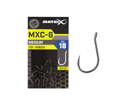 Matrix MXC-6 Barbless Eyed Witvishaken (10st) Maat 14 7 Matrix MXC-6 Barbless Eyed Witvishaken (10st) Maat 14 - Afbeelding 5