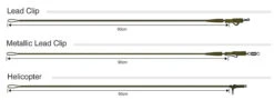 Carp Spirit Gravity Ready Leader Uhl Metallic Lead Clip - W/G 3 Pcs