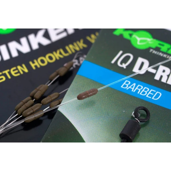 Korda Ready Tied IQ2 D-Rig Kurv Shank Haakmaat 4 (15lb) 4 Korda Ready Tied IQ2 D-Rig Kurv Shank Haakmaat 4 (15lb) - Afbeelding 2