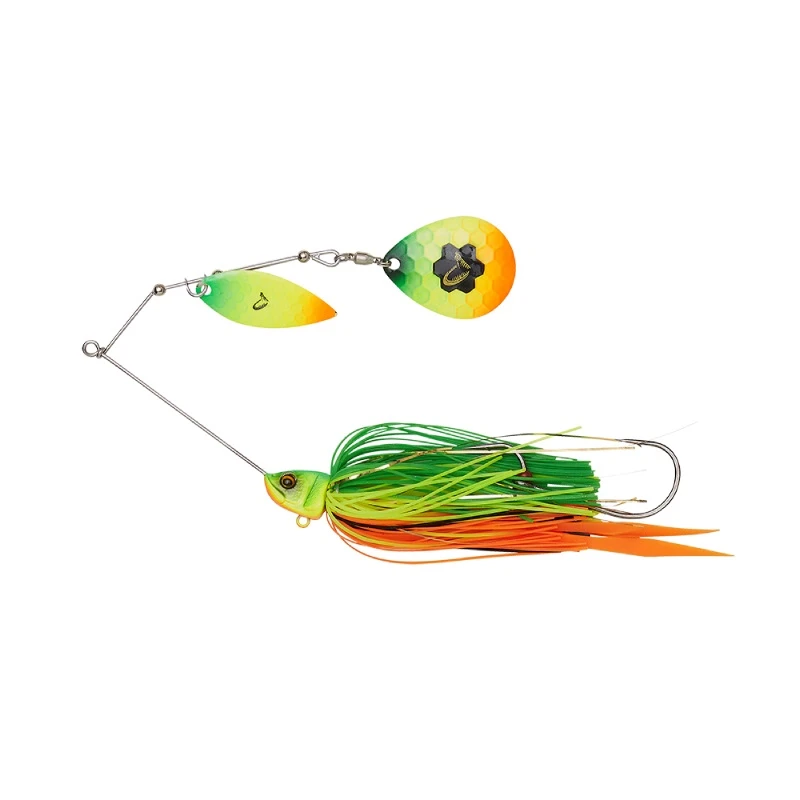Savage Gear Da'Bush Spinnerbait 14cm, 21gr, Sinking Fire Tiger 3 Savage Gear Da'Bush Spinnerbait 14cm, 21gr, Sinking Fire Tiger