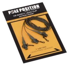 Pole Position CS Leadclip + Leader Action Pack Weed 45lb 1m (3pcs) 13 Pole Position CS Leadclip + Leader Action Pack Weed 45lb 1m (3pcs) -Viswinkel 26d4514b70b5067a