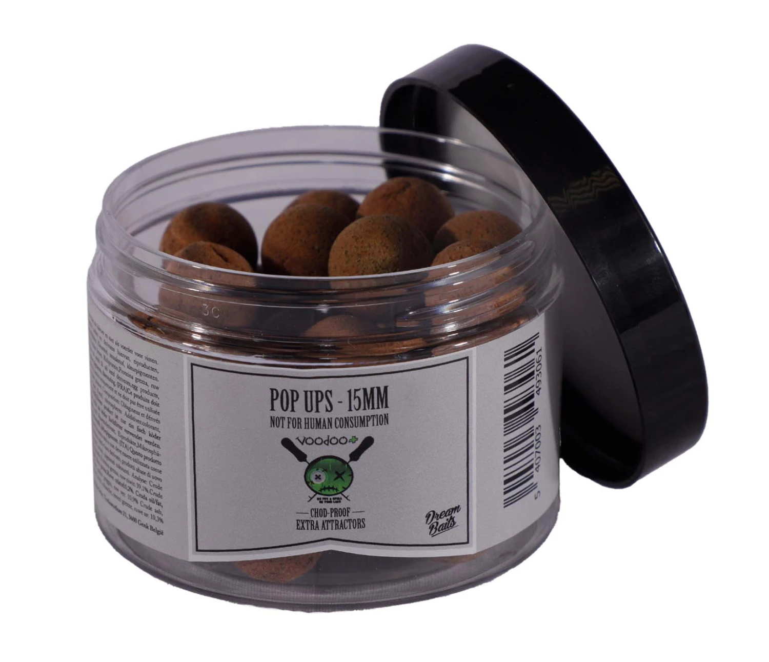 Dreambaits Voodoo+ Pop Ups Groen 15mm 4 Dreambaits Voodoo+ Pop Ups Groen 15mm - Afbeelding 2