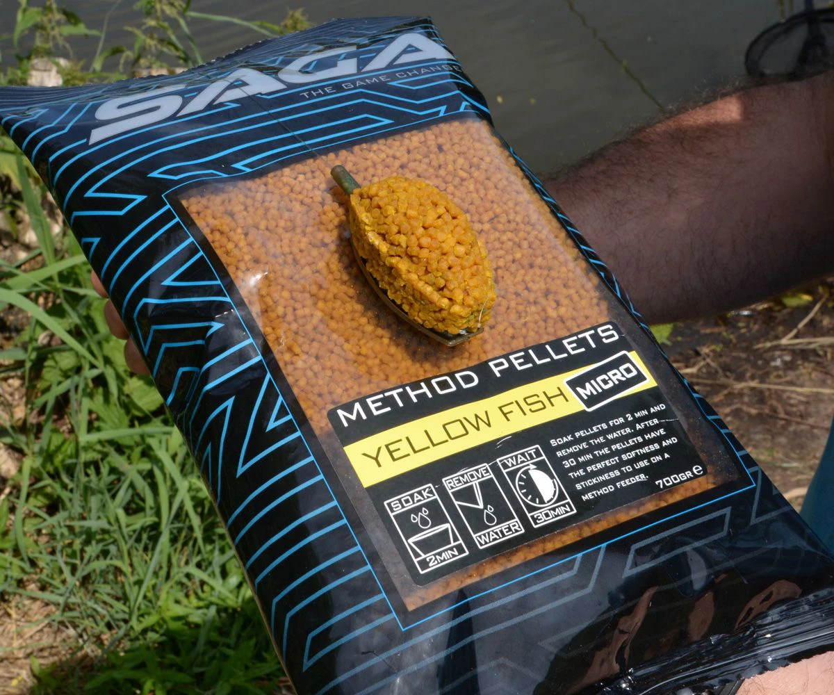 SAGA Method Micro Pellets Yellow Fish 3 SAGA Method Micro Pellets Yellow Fish