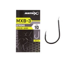 Matrix MXB-3 Barbed Spade End Black Nickel (10st) Maat 18 -Viswinkel 65b3aef8e8f9be99
