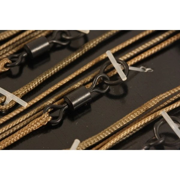 Korda Leadcore Leaders Ring Swivel Gravel 4 Korda Leadcore Leaders Ring Swivel Gravel - Afbeelding 2