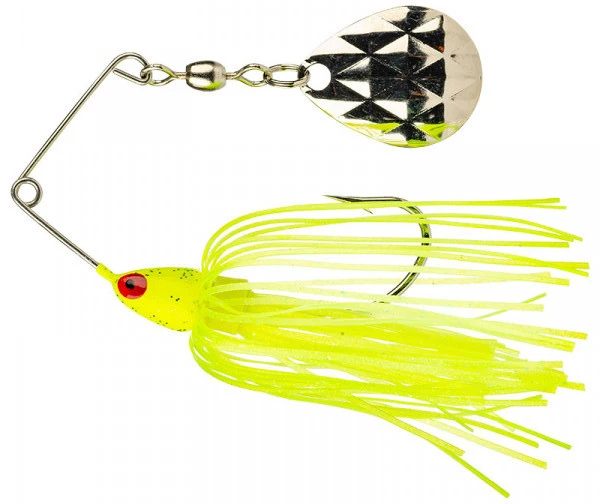 Strike King Mini-King Spinnerbait Chartreuse Head Chartreuse Skirt 2 Strike King Mini-King Spinnerbait Chartreuse Head Chartreuse Skirt