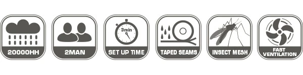 JRC TX Extreme 2 Man Bivvy 3 JRC TX Extreme 2 Man Bivvy