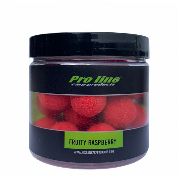 Pro Line Coated Hookbaits Fruity Raspberry 15mm 3 Pro Line Coated Hookbaits Fruity Raspberry 15mm