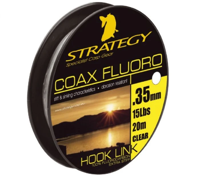 Strategy Coax Fluoro Hooklink 20m 25lb 3 Strategy Coax Fluoro Hooklink 20m 25lb