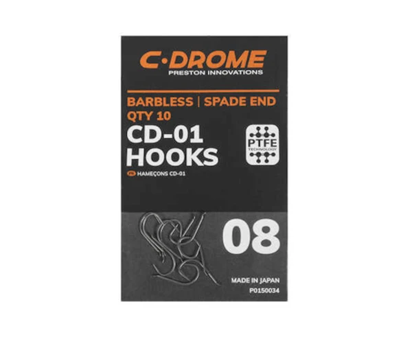 C-Drome CD-01 Hooks Size 14 4 C-Drome CD-01 Hooks Size 14 - Afbeelding 2