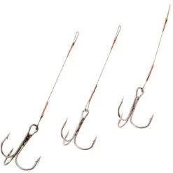 Fladen Stinger 8 Treble Hook 60mm 20 Lbs Wire 2pcs