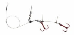 Savage Gear Linethru Corkscrew Rig 2X#1 40cm 22kg 2pcs