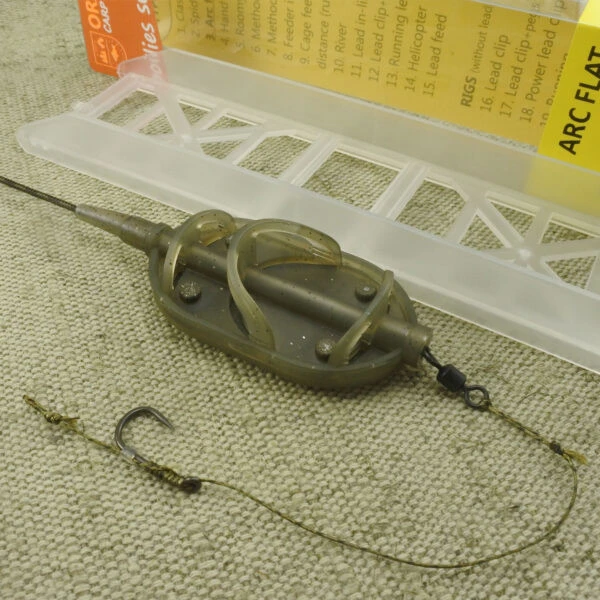 Life-Orange In-Line Carp Rig Arc Flat 40g 6 Life-Orange In-Line Carp Rig Arc Flat 40g - Afbeelding 4