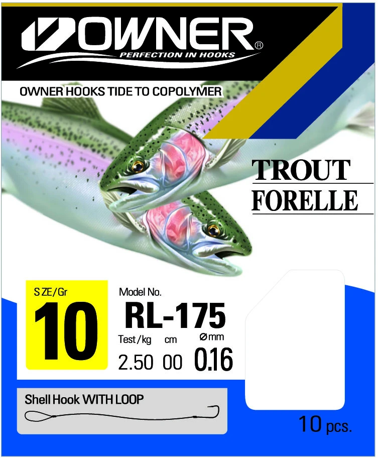 Owner Trout RL-175 60cm Size 8 4 Owner Trout RL-175 60cm Size 8 - Afbeelding 2