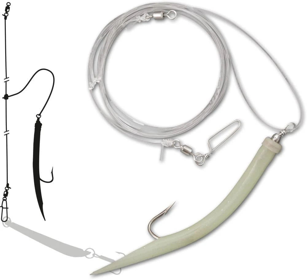 Zebco Z-Sea Cod Rig 8/0 Zeevis Onderlijn Self-Luminous 3 Zebco Z-Sea Cod Rig 8/0 Zeevis Onderlijn Self-Luminous