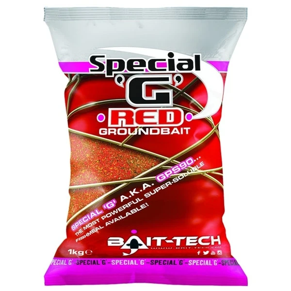 Bait-Tech Special G Groundbait Lokvoer Red 1kg 3 Bait-Tech Special G Groundbait Lokvoer Red 1kg